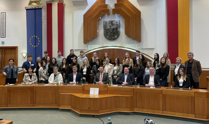 Besuch im Landtag
